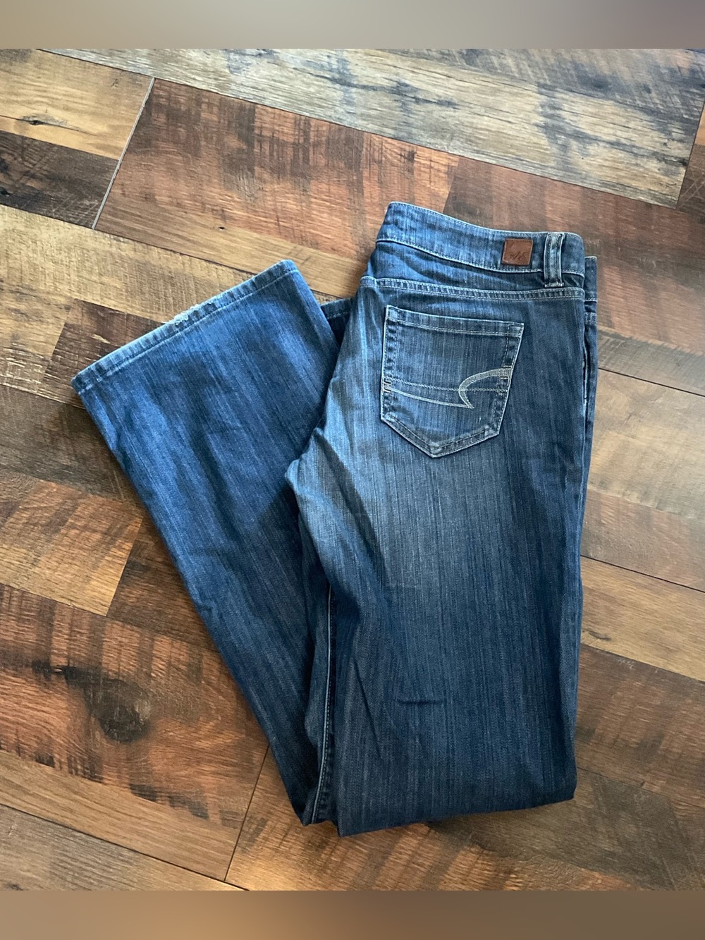 Vintage Y2K American Eagle Favorite Boyfriend Jeans 12 X-Long